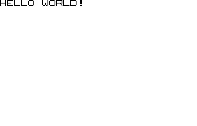 ROM Hello World by Sir Dragoon